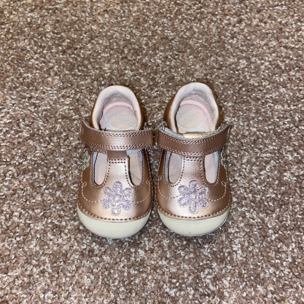 Pink Stride Rite Mary Janes